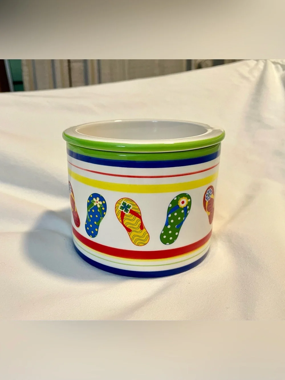 Flip~Flop Dip Chiller -Denniseast International -Colorful- 4” x 4” - 2 Spreaders